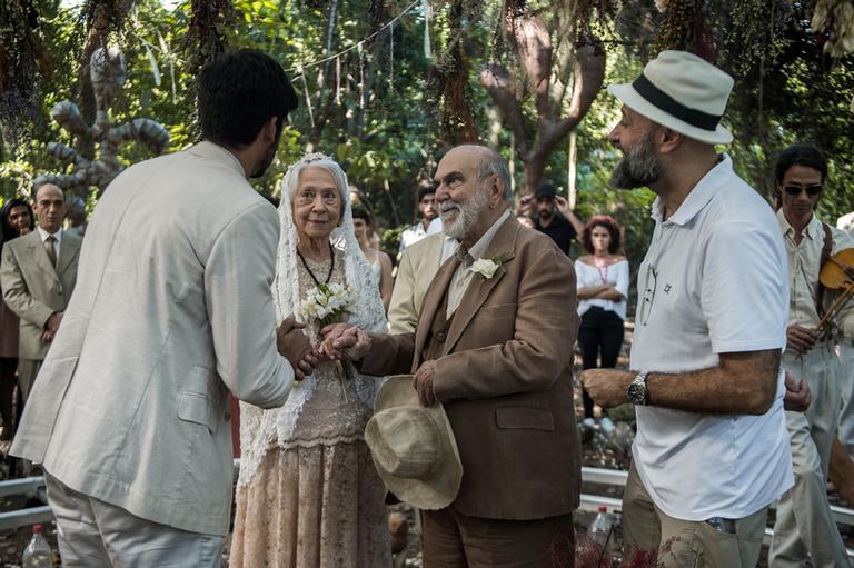 O casamento de Mercedes e Josafá na novela O Outro Lado do Paraíso