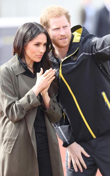  Meghan Markle e Príncipe Harry participam de evento esportivo