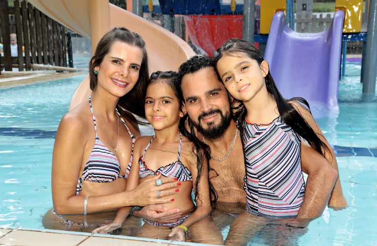 Luciano Camargo e família