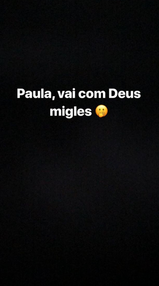 Simone fala sobre BBB no Instagram