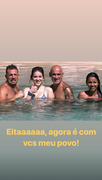 Simone fala sobre BBB no Instagram