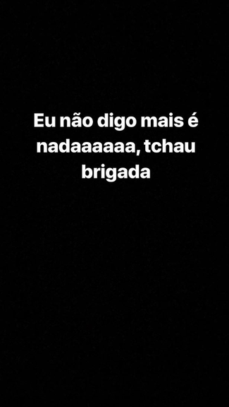 Simone fala sobre BBB no Instagram