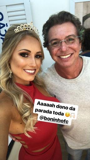 Jéssica nos bastidores do BBB18