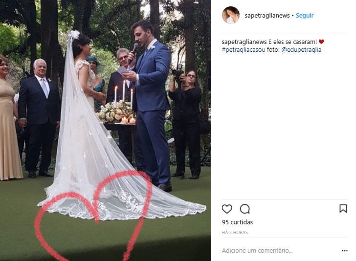 Casamento de Sabrina Petraglia e Ramón Velázquez