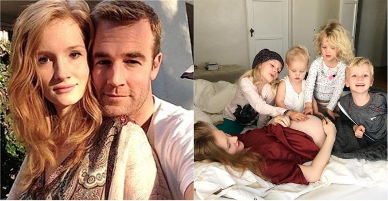 James Van Der Beek e Kimberly Brook