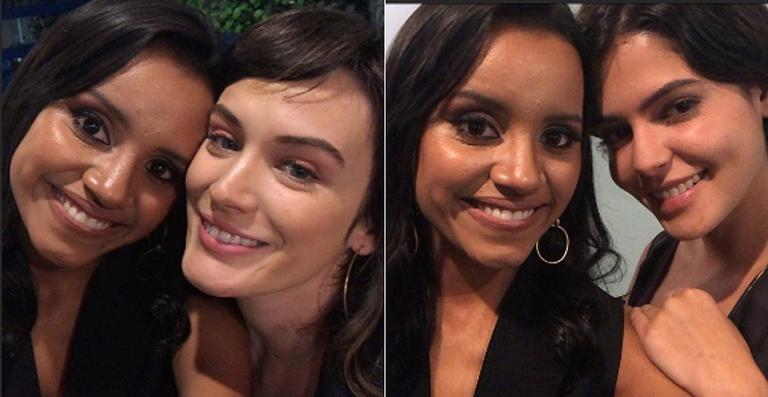 Gleici com Bianca Bin e Julia Dalavia