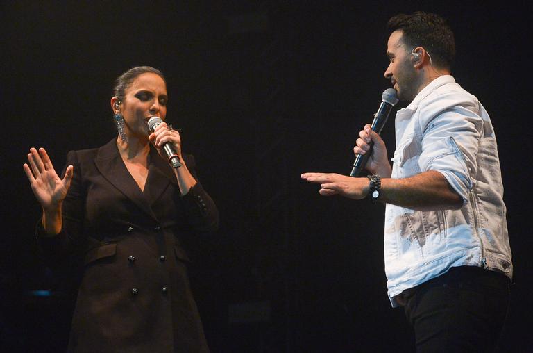 Luis Fonsi e Ivete Sangalo 