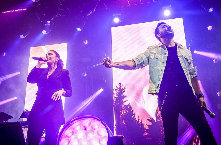 Luis Fonsi e Ivete Sangalo 