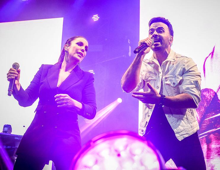 Luis Fonsi e Ivete Sangalo 