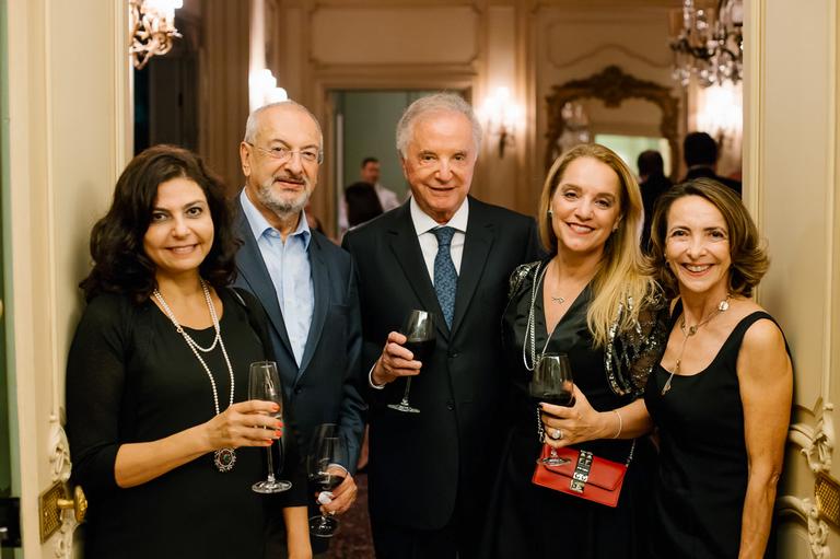 Tânia Ahualli, José Renato Nalini, Francisco Raymundo, Maria Micalopulos e Ana Maria Brugin