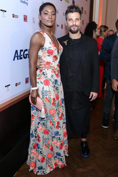 Erika Januza e Bruno Gagliasso