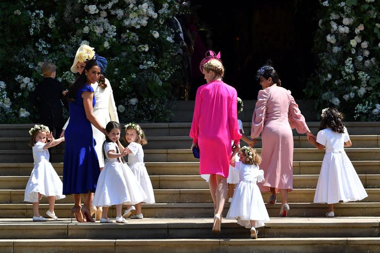 As damas de honra e os pajens do casamento do príncipe Harry e de Meghan Markle