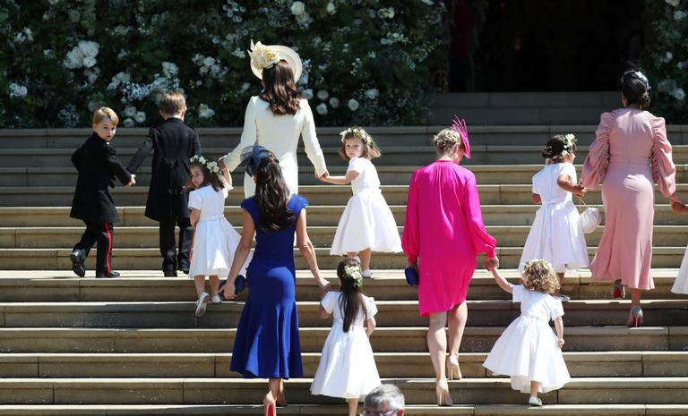 Damas de honra do casamento real