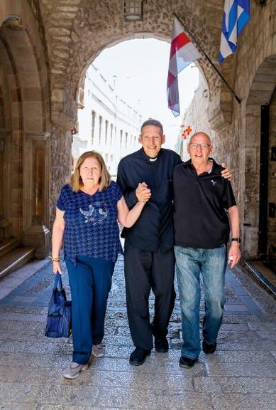 Padre Marcelo Rossi visita Jerusalém