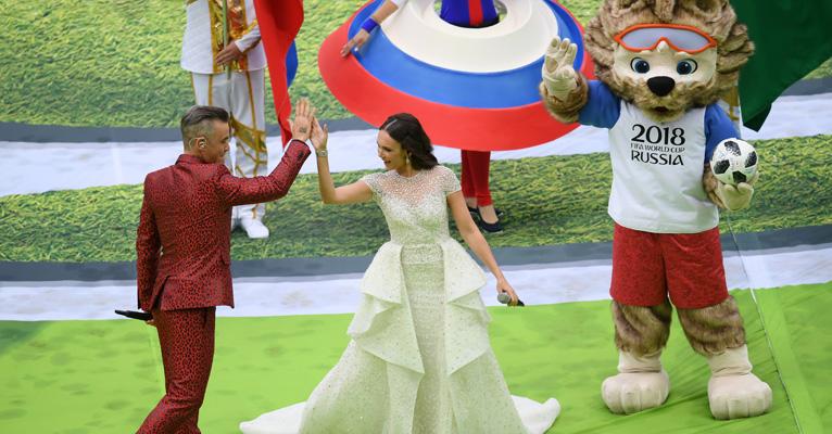 Abertura da Copa 2018