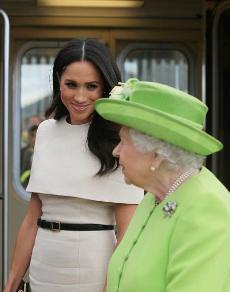 Meghan Markle e rainha Elizabeth II