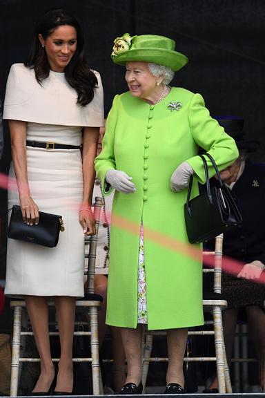 Meghan Markle e rainha Elizabeth II