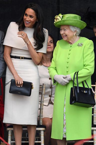 Meghan Markle e rainha Elizabeth II