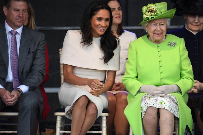 Meghan Markle e rainha Elizabeth II