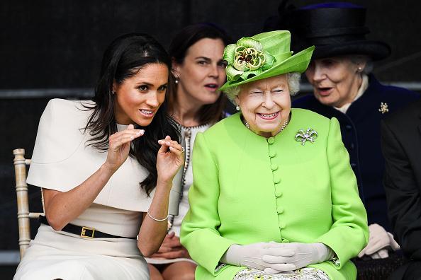 Meghan Markle e rainha Elizabeth II