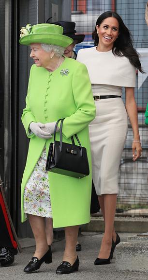 Meghan Markle e rainha Elizabeth II