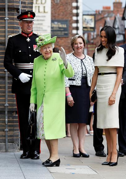 Meghan Markle e rainha Elizabeth II