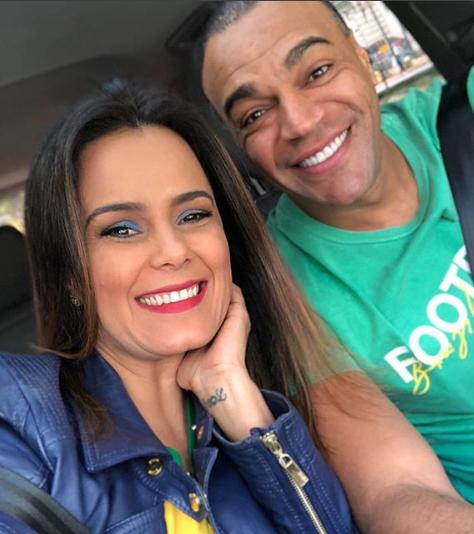 Luciele Camargo e Denilson