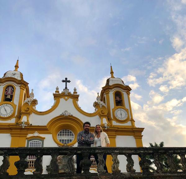 Padre Fábio de Melo e Eliana