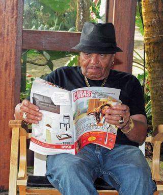 Joe Jackson visitou a Ilha de CARAS em 2010