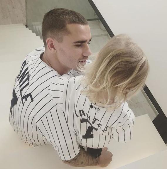 Antoine Griezmann e Mia Griezmann