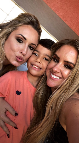 Patrícia Leitte e Jéssica Muller se reencontram após BBB