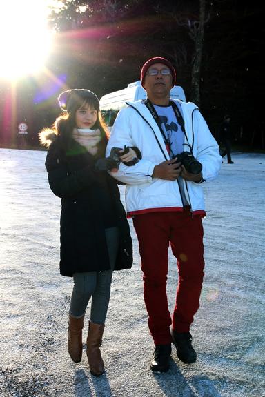 Bella e Marcos no Parque 