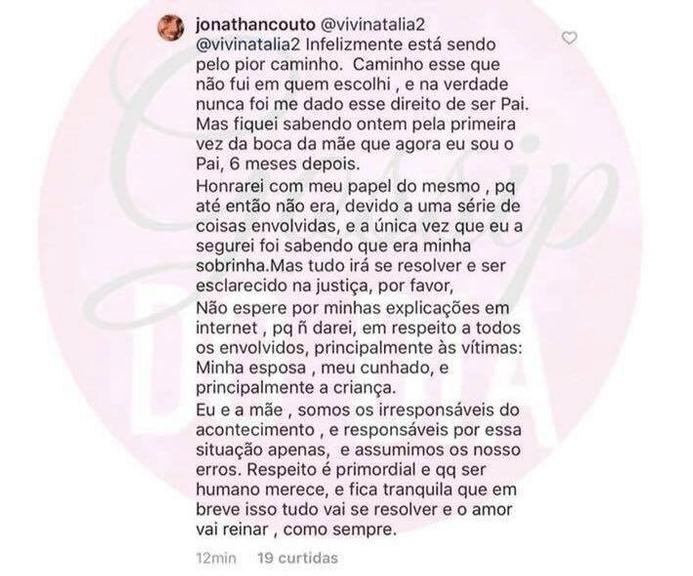 Letícia Almeida revela paternidade de sua filha, Madalena