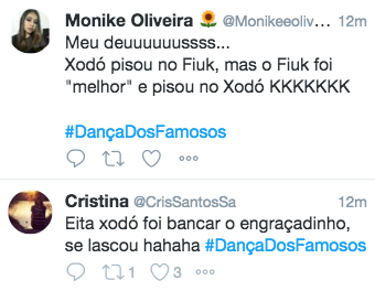 Internautas comentam climão no ''Dança dos Famosos''