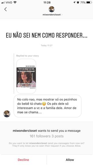 Monica Benini rebate crítica sobre fotos do filho