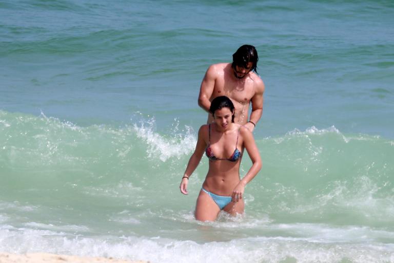 Yanna Lavigne e Bruno Gissoni