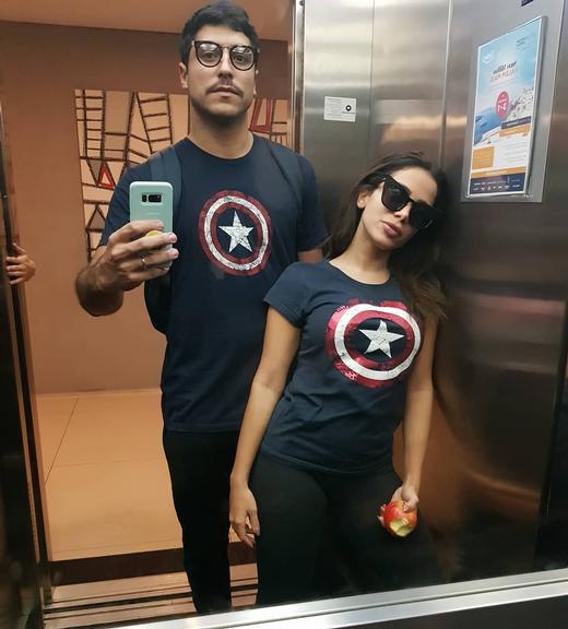 Anitta e Thiago Magalhães 