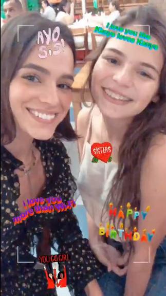 Bruna e Luana Marquezine 