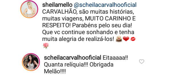 Sheila Mello e Scheila Carvalho