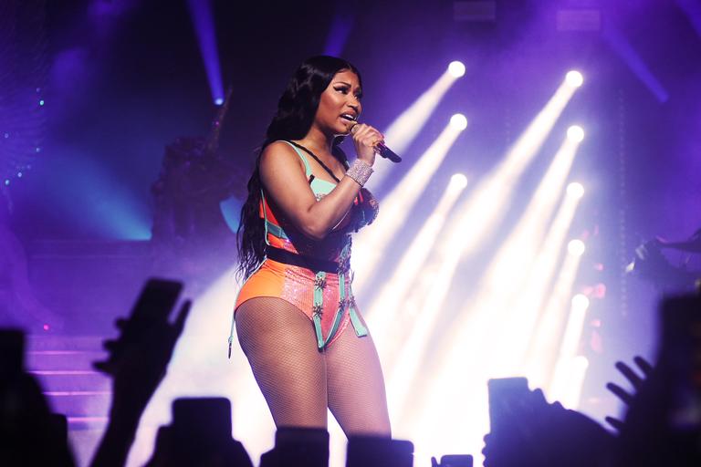 Nicki Minaj faz show em São Paulo