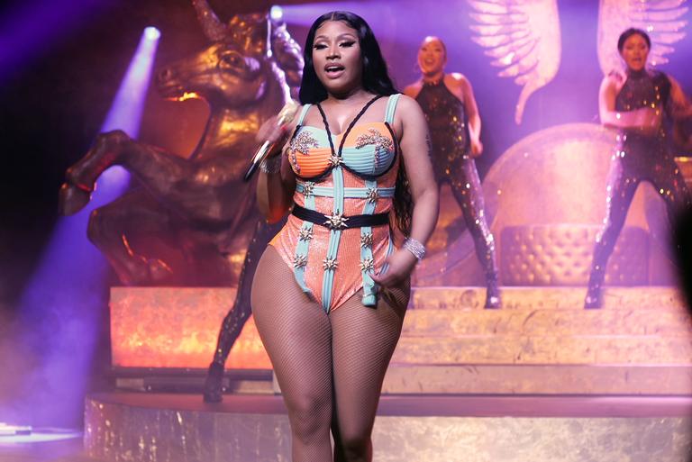 Nicki Minaj faz show em São Paulo