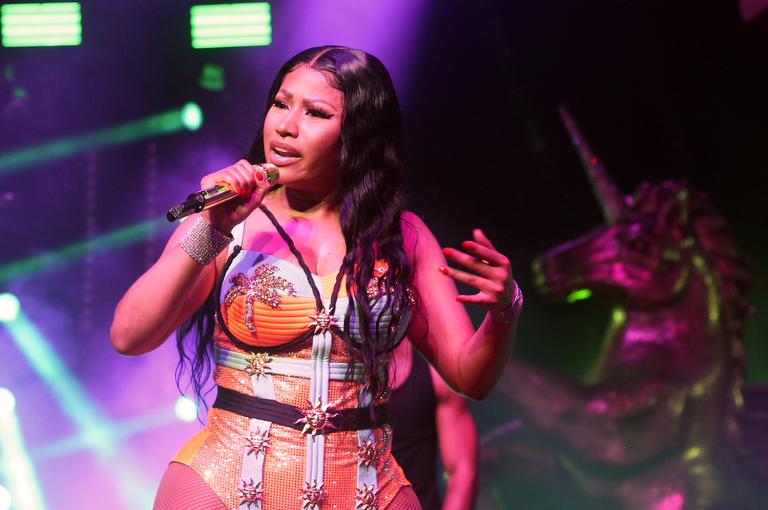 Nicki Minaj faz show em São Paulo