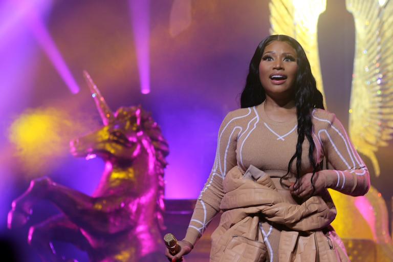 Nicki Minaj faz show em São Paulo