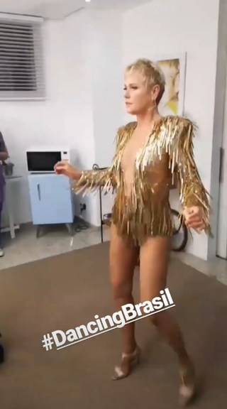 Xuxa Meneghel e Junno Andrade estreiam nova temporada do Dancing Brasil