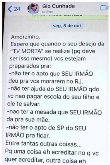 Thiago Gagliasso divulga possível conversa com Giovanna Ewbank