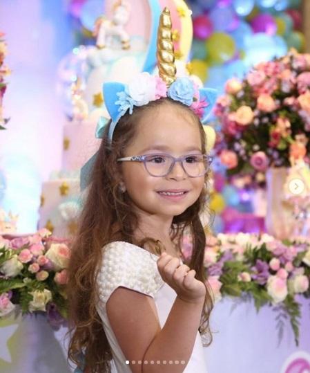 Aniversário de 5 anos da filha de Solange Almeida