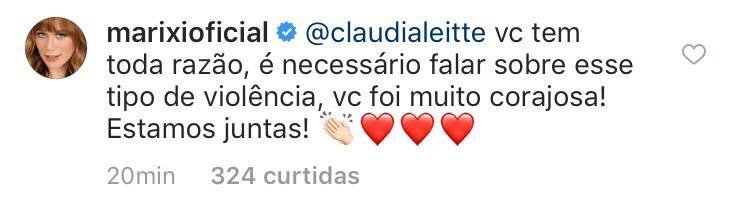 Famosos apoiam Claudia Leitte