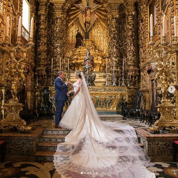 Fotos oficiais do casamento de Tânia Mara e Jayme Monjardim