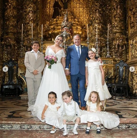 Fotos oficiais do casamento de Tânia Mara e Jayme Monjardim