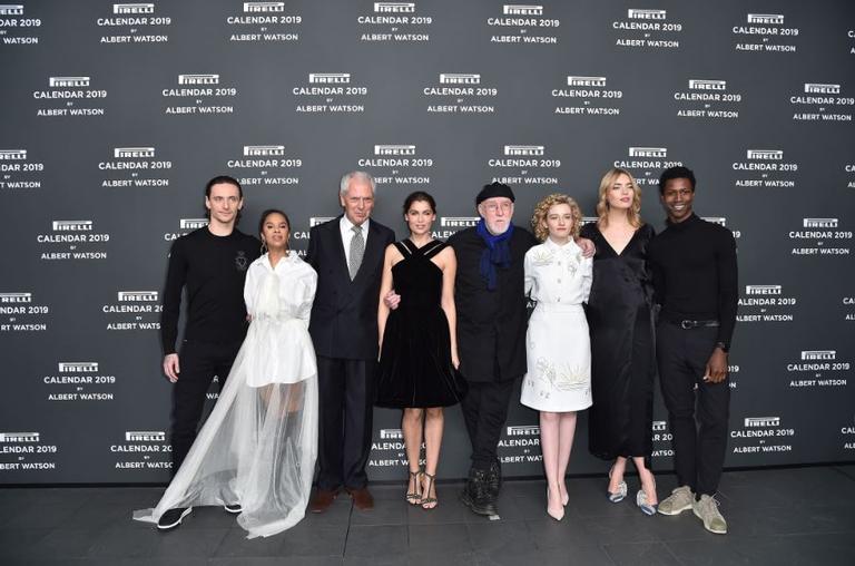 Sergei Polunin, Misty Copeland, Marco Trochetti Provera, Laetizia Casta, Albert Watson, Julia Garner and Calvin Royal III